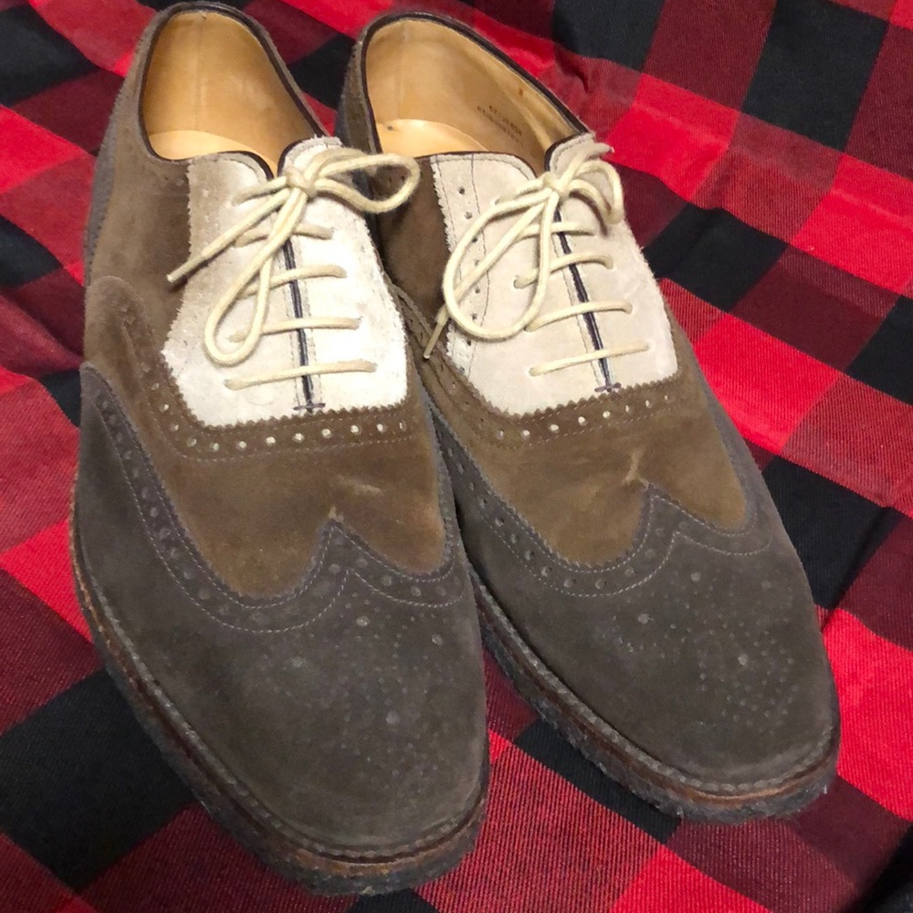 Peal & Co made for Brooks Brothers wingtips, men’s 11D